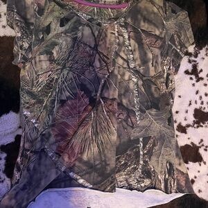 Camouflage Short Sleeve Top